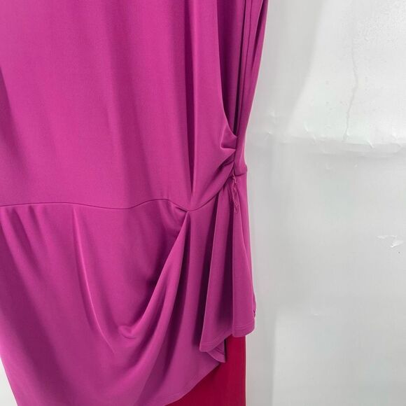 Narciso Rodriguez for Design Nation Womens Shift Dress Stretch Size Large Pink - Picture 11 of 13
